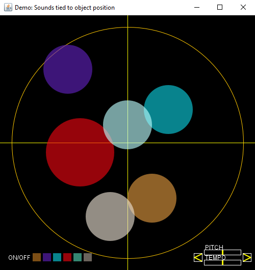 Image of Circle Sounds Demo app